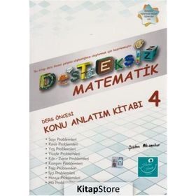 Desteksiz Matematik - Ders Öncesi Konu Anlatım Kitabı 4 - Şahin Aksankur