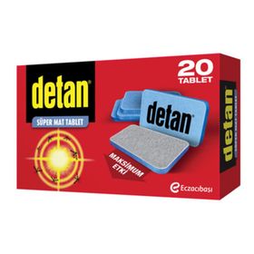Detan 20 Gece Süper Mat Tablet