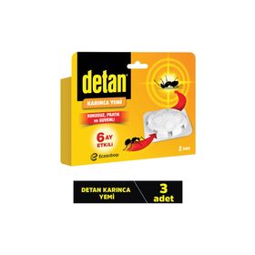 Detan 2x3 Adet Karınca Yemi