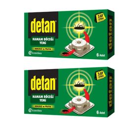 Detan 6x2 Adet Hamam Böceği Yemi