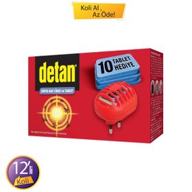 Detan Cihaz+10 Yedek 10 Koli Süper Mat