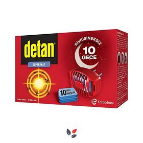 Detan Cihaz+10 Yedek 10 Koli Süper Mat