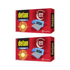 Detan Süper Mat 2x20 Tablet Sivrisinek Kovucu