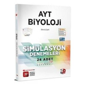 Detaylı Video Çözümlü 3D Yayınları 2023 AYT Biyoloji Simülasyon Denemeleri