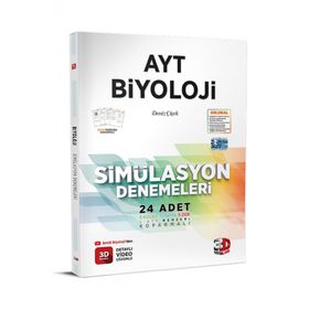 Detaylı Video Çözümlü 3D Yayınları 2023 AYT Biyoloji Simülasyon Denemeleri