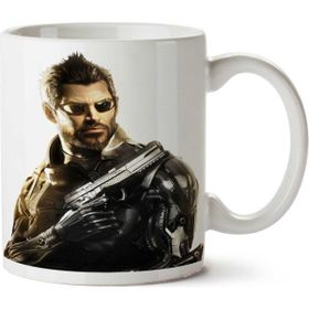 Deus Ex Transparent Baskılı Kupa Bardak