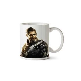Deus Ex Transparent Baskılı Kupa Bardak