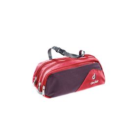 Deuter Wash Bag Tour Fire Aubergine Iı Kişisel Bakım Çantası