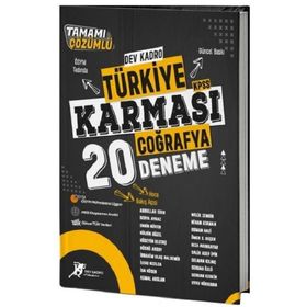 Dev Kadro Akademi Yayınları 2022 KPSS Coğrafya Türkiye Karması 20 Deneme Çözümlü