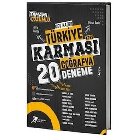Dev Kadro Akademi Yayınları 2022 KPSS Coğrafya Türkiye Karması 20 Deneme Çözümlü