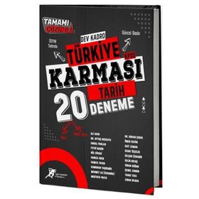 Dev Kadro KPSS Tarih Türkiye Karması 20 Deneme Çözümlü