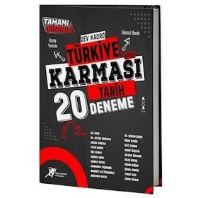Dev Kadro KPSS Tarih Türkiye Karması 20 Deneme Çözümlü