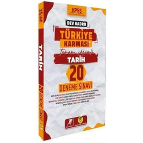 Dev Kadro KPSS Tarih Türkiye Karması 20 Deneme Çözümlü