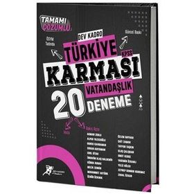 Dev Kadro KPSS Vatandaşlık Türkiye Karması 20 Deneme Çözümlü