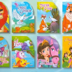 Dev Şekilli Masallar Seti 8 Kitap - Yumurcak Yayınları