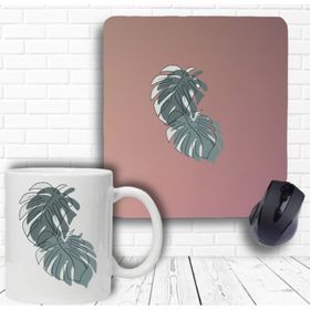 Deve Tabanı Bilek Destekli Mouse Pad ve Baskılı Kupa