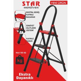 Devecioğlu 3 Basamaklı Star Geniş Basamaklı Merdiven