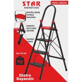 Devecioğlu 4 Basamaklı Star Geniş Basamaklı Merdiven