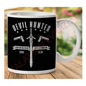 Devil Hunter Baskılı Kupa