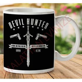 Devil Hunter Baskılı Kupa