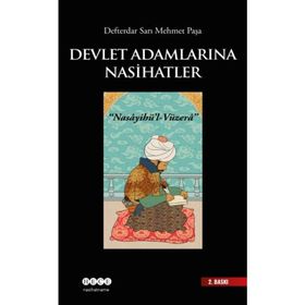 Devlet Adamlarına Nasihatler - defterdar sari mehmet pasa