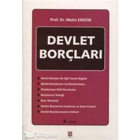 DEVLET BORÇLARI - METIN ERDEM