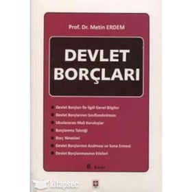 DEVLET BORÇLARI - METIN ERDEM