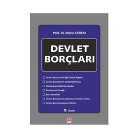 DEVLET BORÇLARI - METIN ERDEM