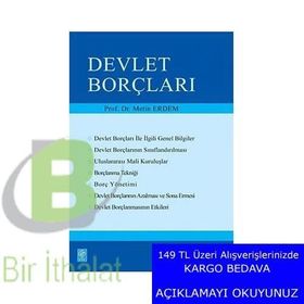 DEVLET BORÇLARI - METIN ERDEM