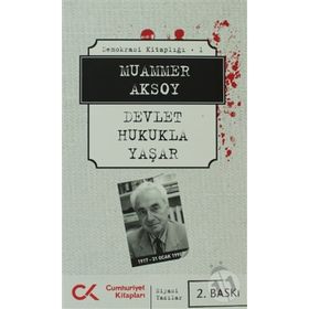 DEVLET HUKUKLA YAŞAR - MUAMMER AKSOY