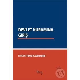 Devlet Kuramına Giriş - Yahya Kazım Zabunoğlu