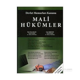 Devlet Memurları Kanunu Mali Hükümler - Mert Ümit Aslan Fazlı Emektar