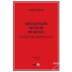 DEVLETLER HUSUSI HUKUKU - ERGIN NOMER