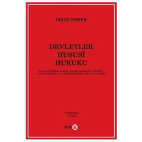 DEVLETLER HUSUSI HUKUKU - ERGIN NOMER