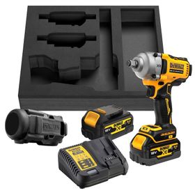 Dewalt DCF891P2G Komple Kauçuk Kömürsüz Çift Akülü Somun Sıkma Makinesi
