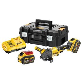 Dewalt DCG418T2 125 mm 54V XR Flexvolt 2x6.0 Ah Çift Akülü Avuç Taşlama Makinesi