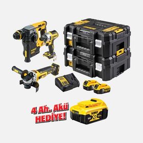 Dewalt DCK305P2T-QW 18V 2x5 Ah Akülü Kömürsüz Makine Seti