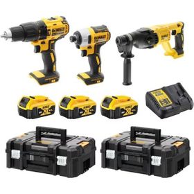 Dewalt DCK369M3T 18V XR 3x4 Ah Akülü Vidalama Makinesi Seti