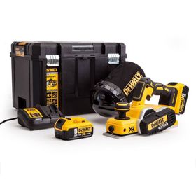Dewalt DCP580P2 18 Volt 5.0 Ah Li-Ion Planya Çift Akülü Profesyonel