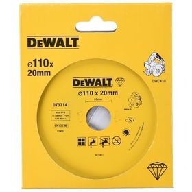 Dewalt DT3714 110x20 mm Elmas Disk