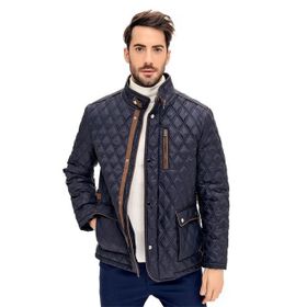 Dewberry 1030001K8613 Lacivert Erkek Mont