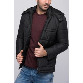 Dewberry 1040001M8601 Siyah Erkek Mont