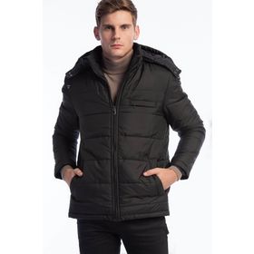 Dewberry 1040001M8601 Siyah Erkek Mont