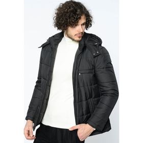 Dewberry 1040001M8601 Siyah Erkek Mont