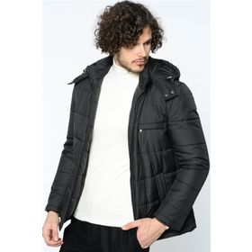 Dewberry 1040001M8601 Siyah Erkek Mont
