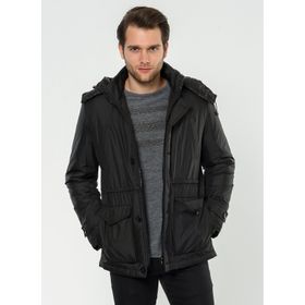 Dewberry 1040001M8624 Siyah Erkek Mont