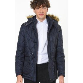 Dewberry 1040001M8634 Lacivert Erkek Mont