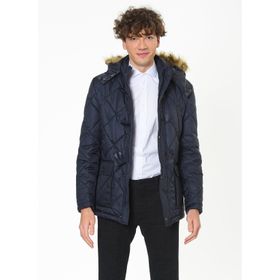 Dewberry 1040001M8634 Lacivert Erkek Mont