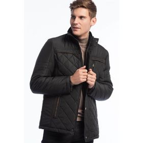 Dewberry 1040001M8642 Siyah Erkek Mont