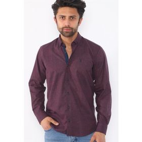 Dewberry 10500010G582 Bordo Erkek Gömlek